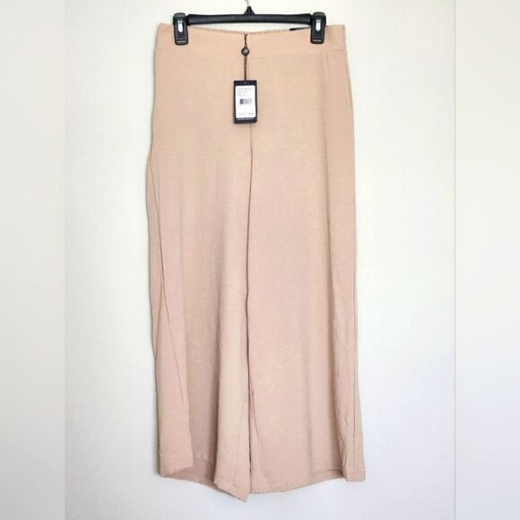 ADRIANNA PAPELL WOMEN'S  SUMMER IVORY COLOR SIZE S VERY COMFORT PANTS. - Picture 1 of 3